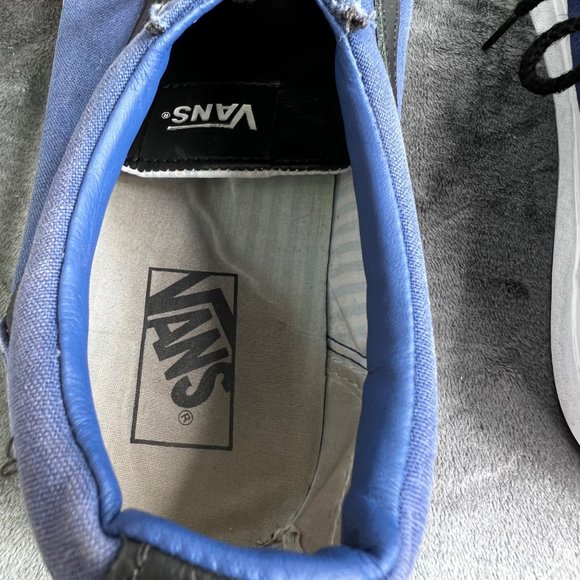 Vans Ward Sneakers size 13 Men Blue Black Lace Up Low Top Shoes Skater